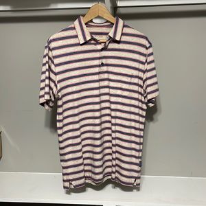 Patagonia Short Sleeve Polo Shirt 100% organic cotton medium M